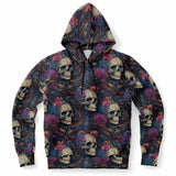 Victorian Mood And Vintage Skulls Fashion Hoodie