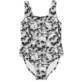 Skulls Monochrome Swimsuit