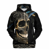 Viking Skull Fashion Hoodie