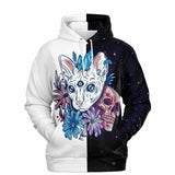 Mystic Cat Fashion Hoodie