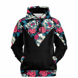Floral Skulls Fashion Hoodie