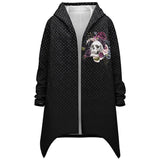 Dark Polka Heavyweight Elongated Cloak