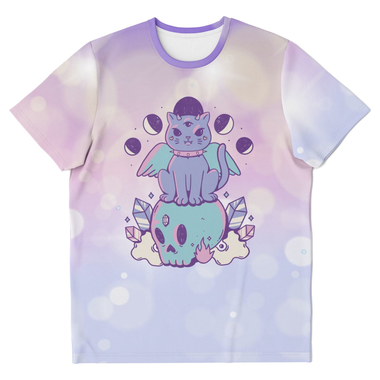 Pastel Goth Magical Cat T-shirt