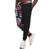 Floral Skull Active Joggers