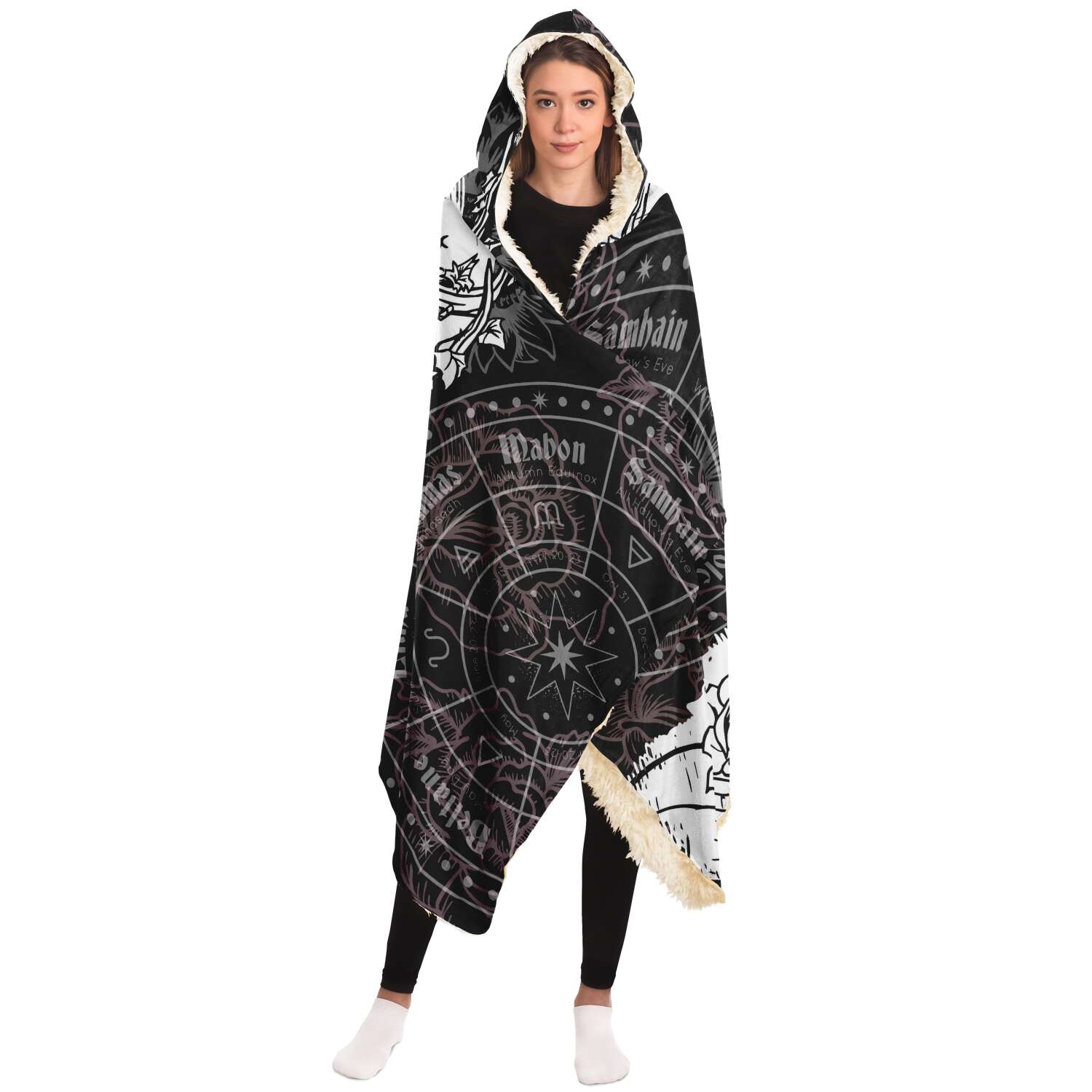 Goddess Gaia Hooded Blanket