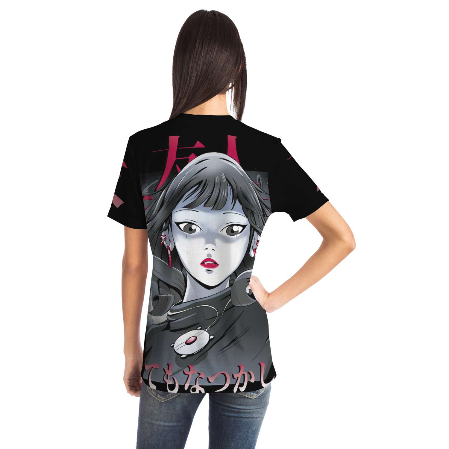 Dark Surprise Anime Girl T-Shirt