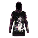 Vampire Queen Memoir Longline Hoodie