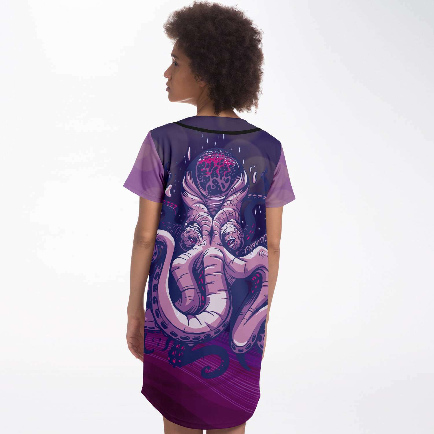 Psychic Kraken Jersey Dress