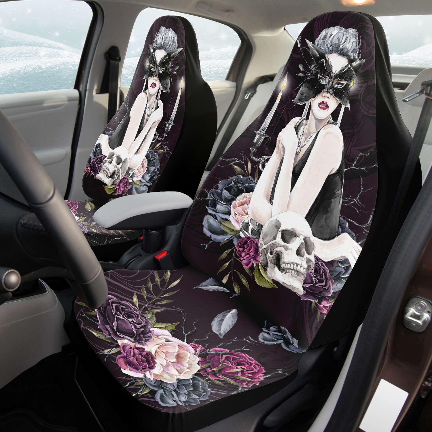 Vampire Queen Memoir Car Seat Cover Set
