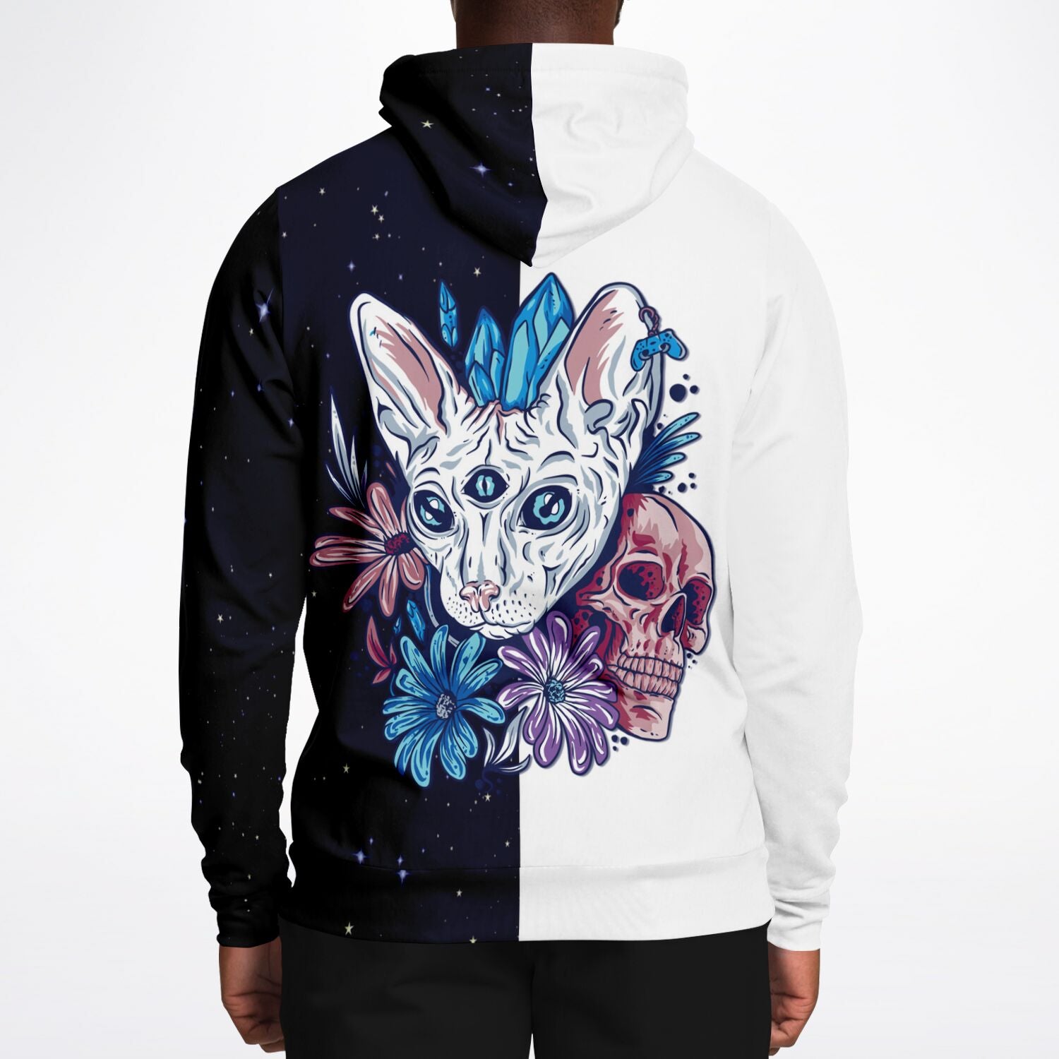 Mystic Cat Fashion Hoodie