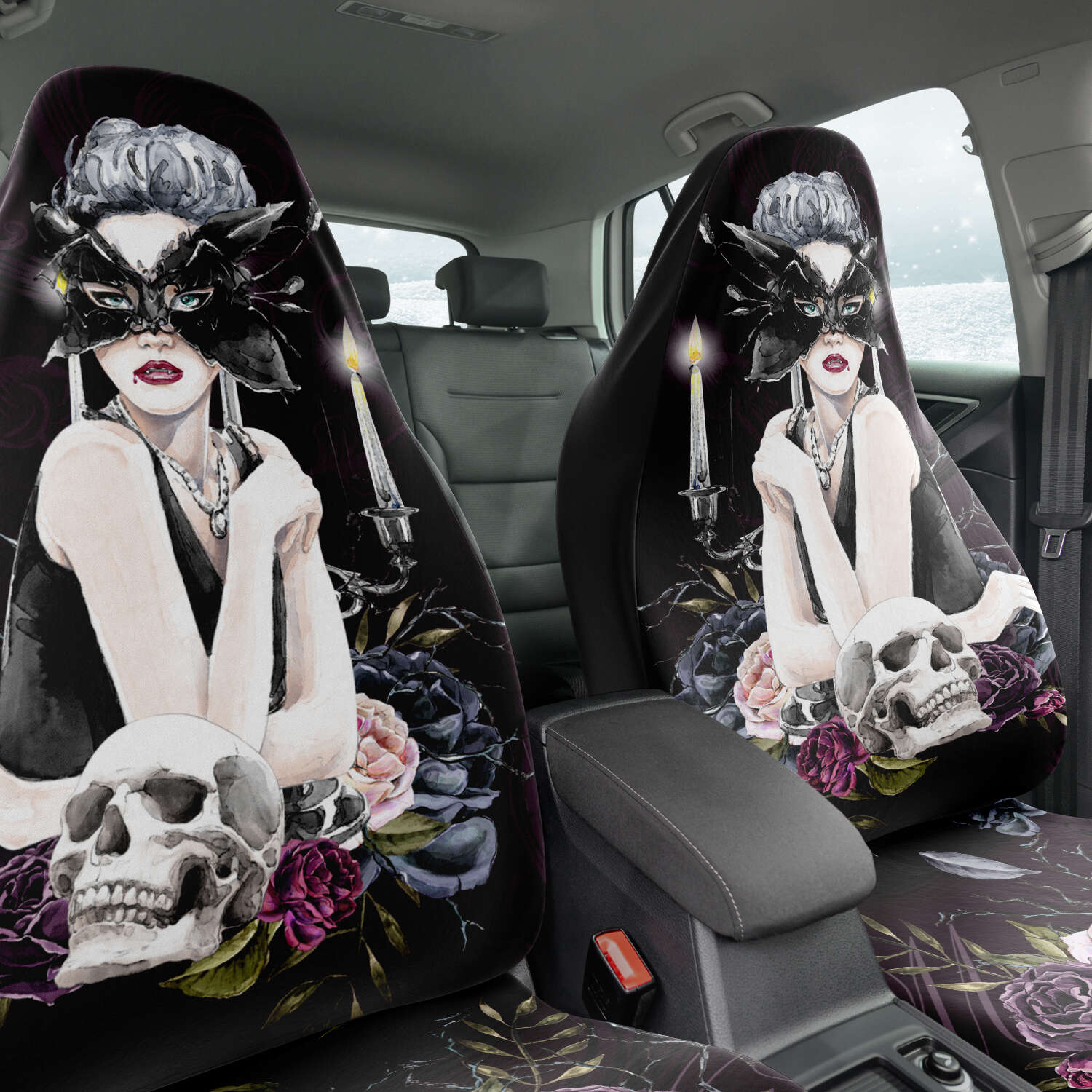 Vampire Queen Memoir Car Seat Cover Set