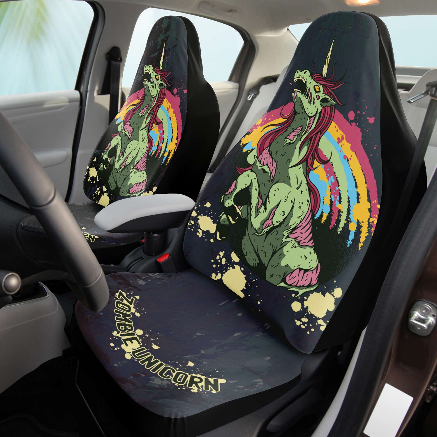 Zombie Unicorn Car Seat Cover Set – Kali Space
