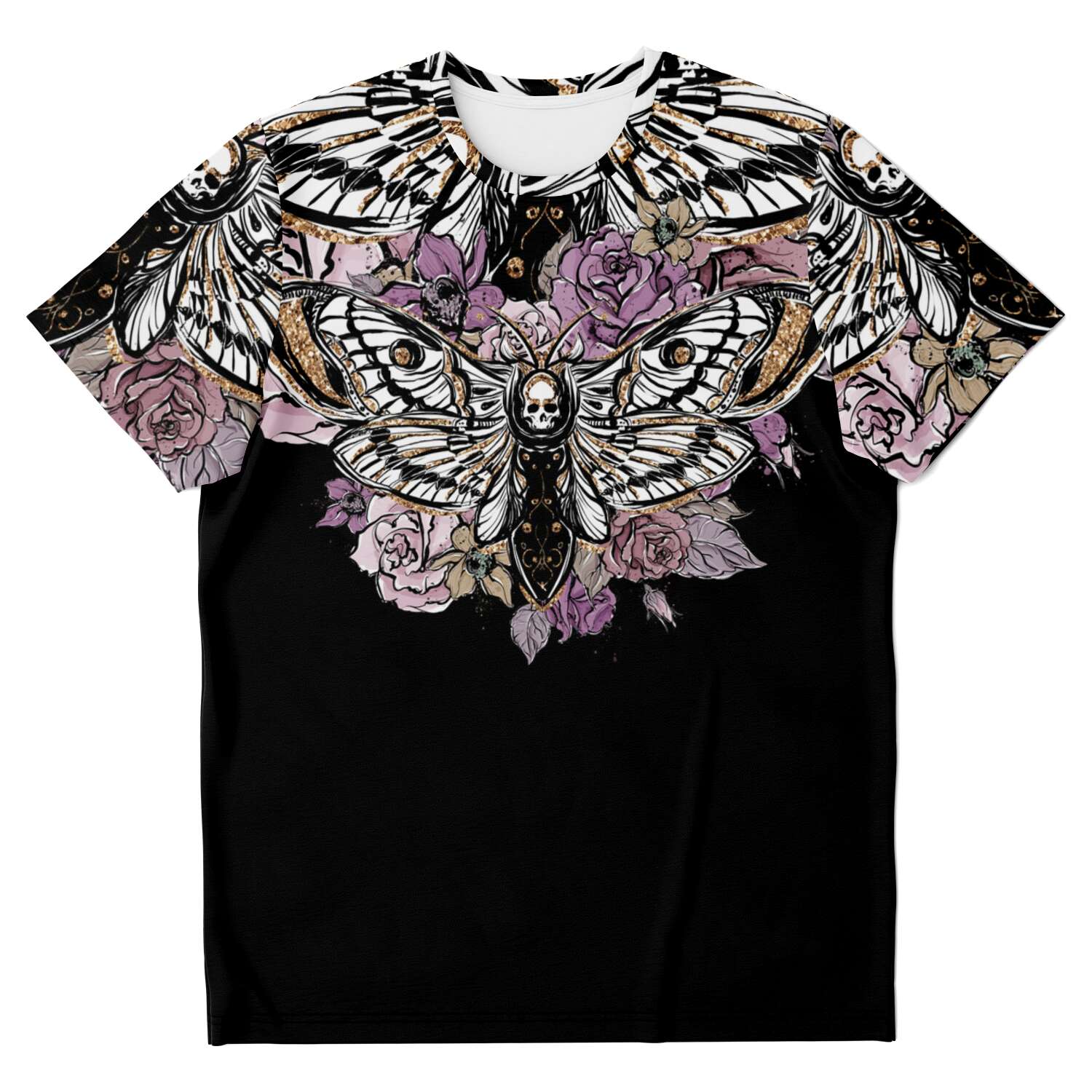 Goth Moth Embrace T-Shirt