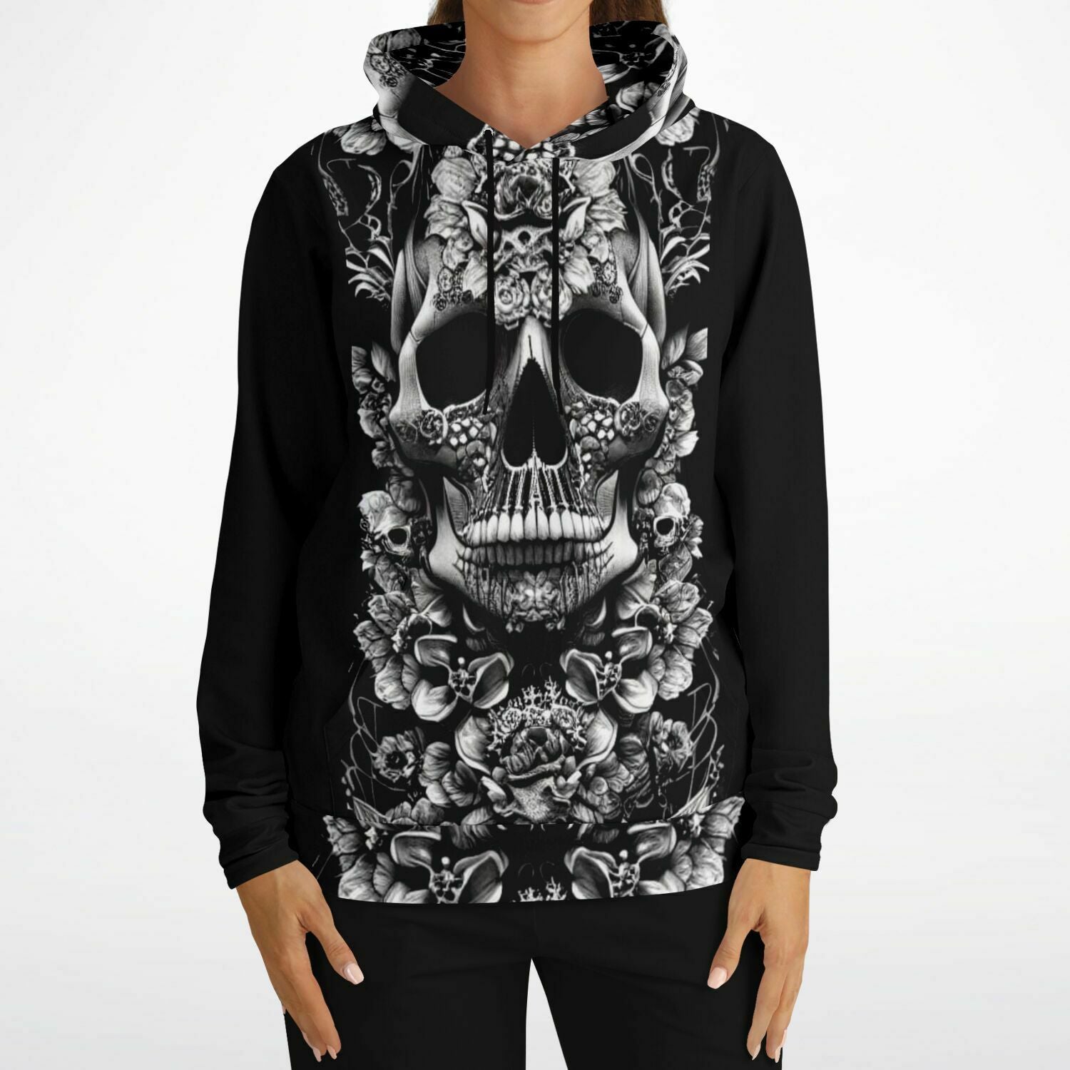 Grave Skull Fashion Hoodie
