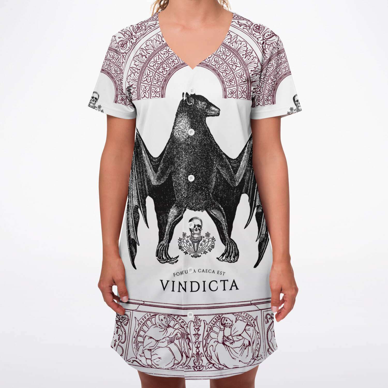 Vindicta Bat Jersey Dress