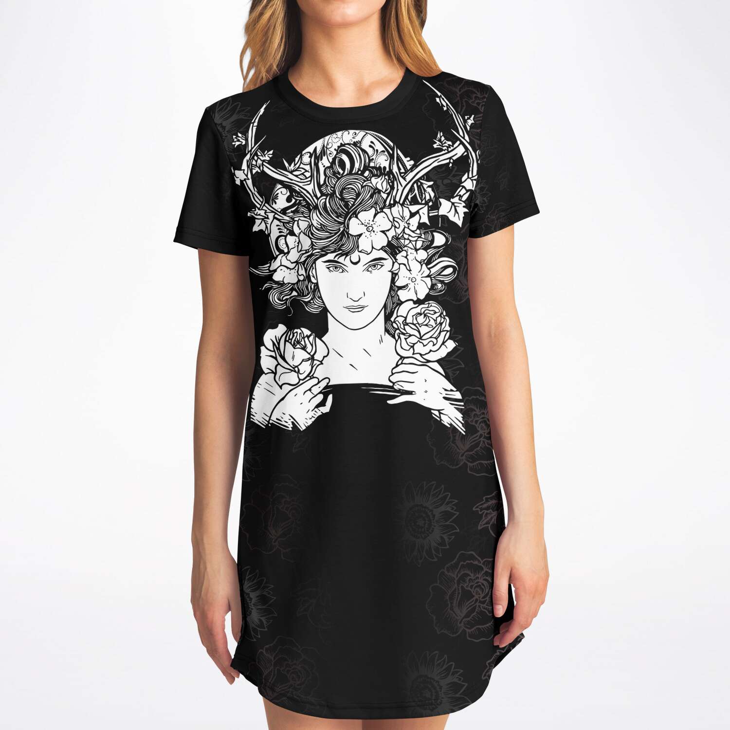 Goddess Gaia T-shirt Dress
