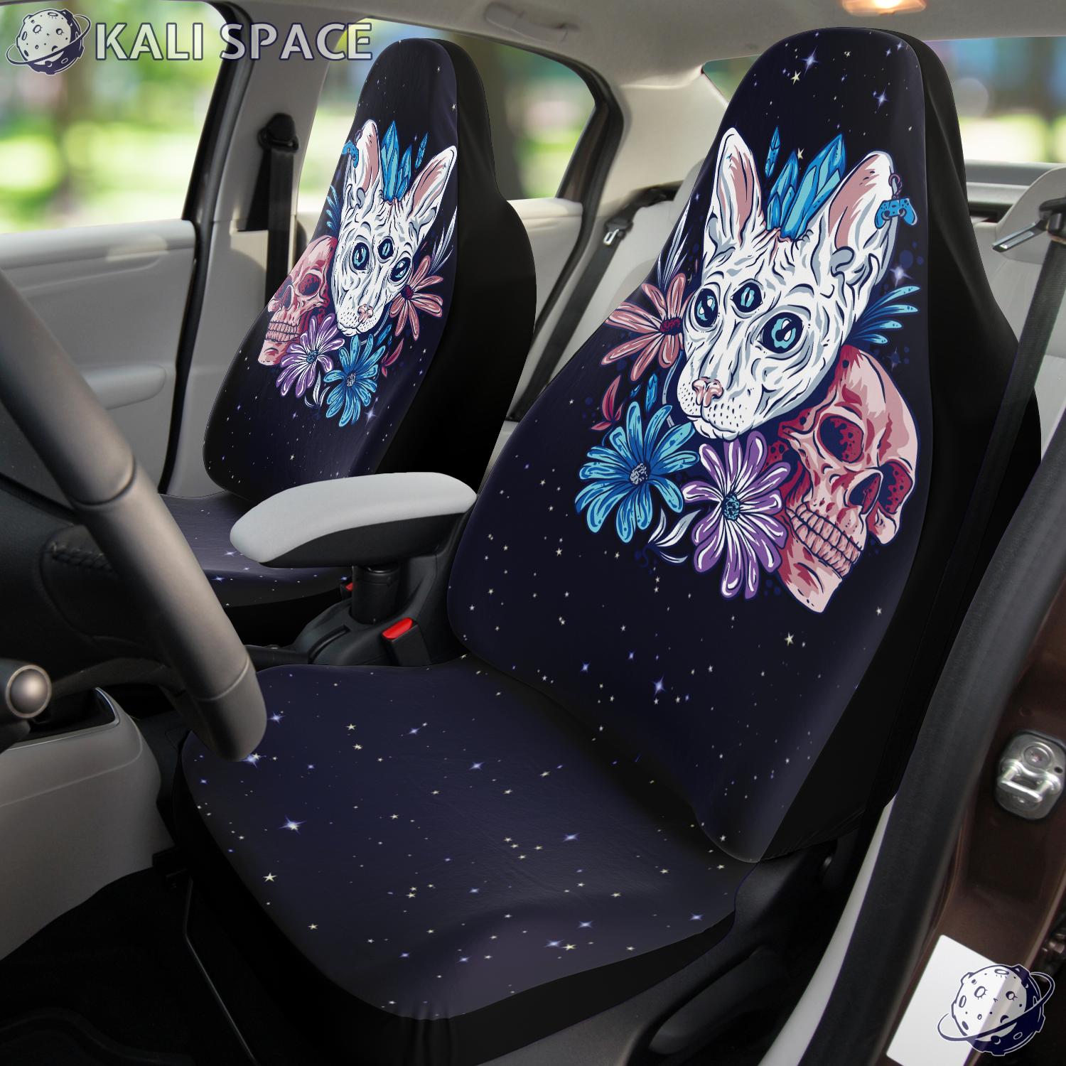 Mystic Cat - Car Seat Cover
