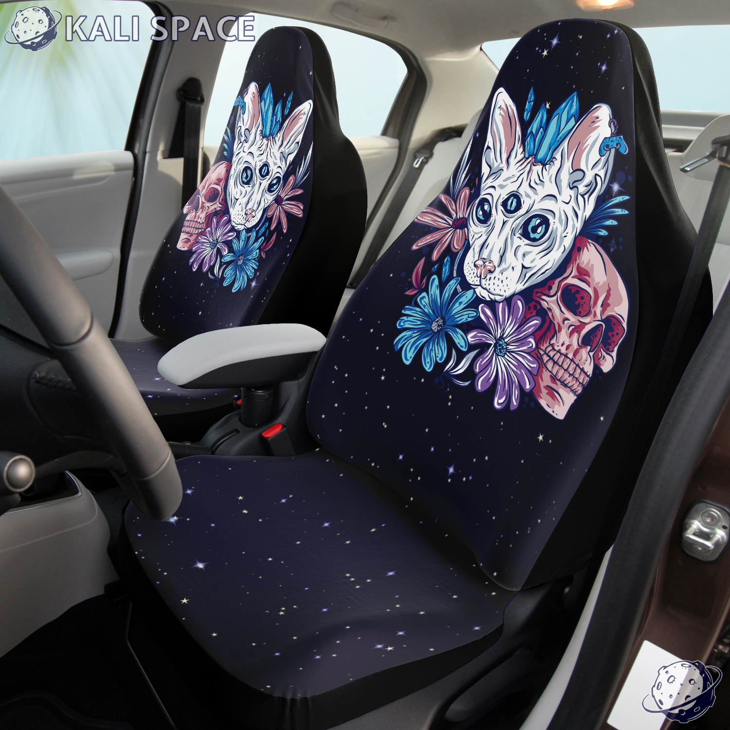 Mystic Cat - Car Seat Cover