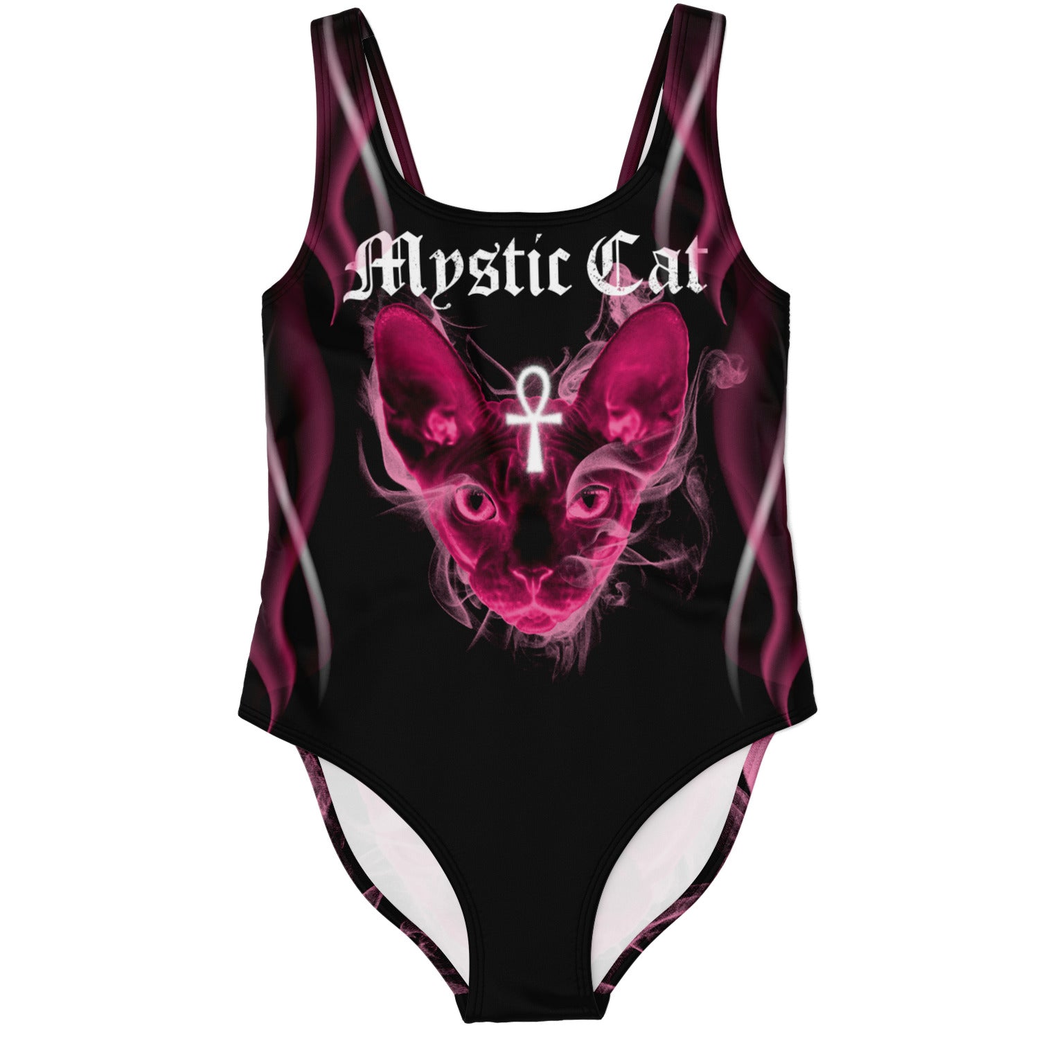 Pink Mystic Cat Swimsuit