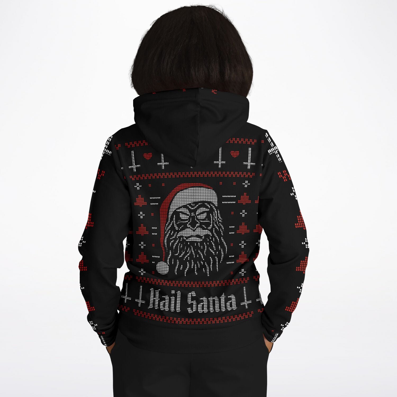 Hail Santa Fashion Hoodie