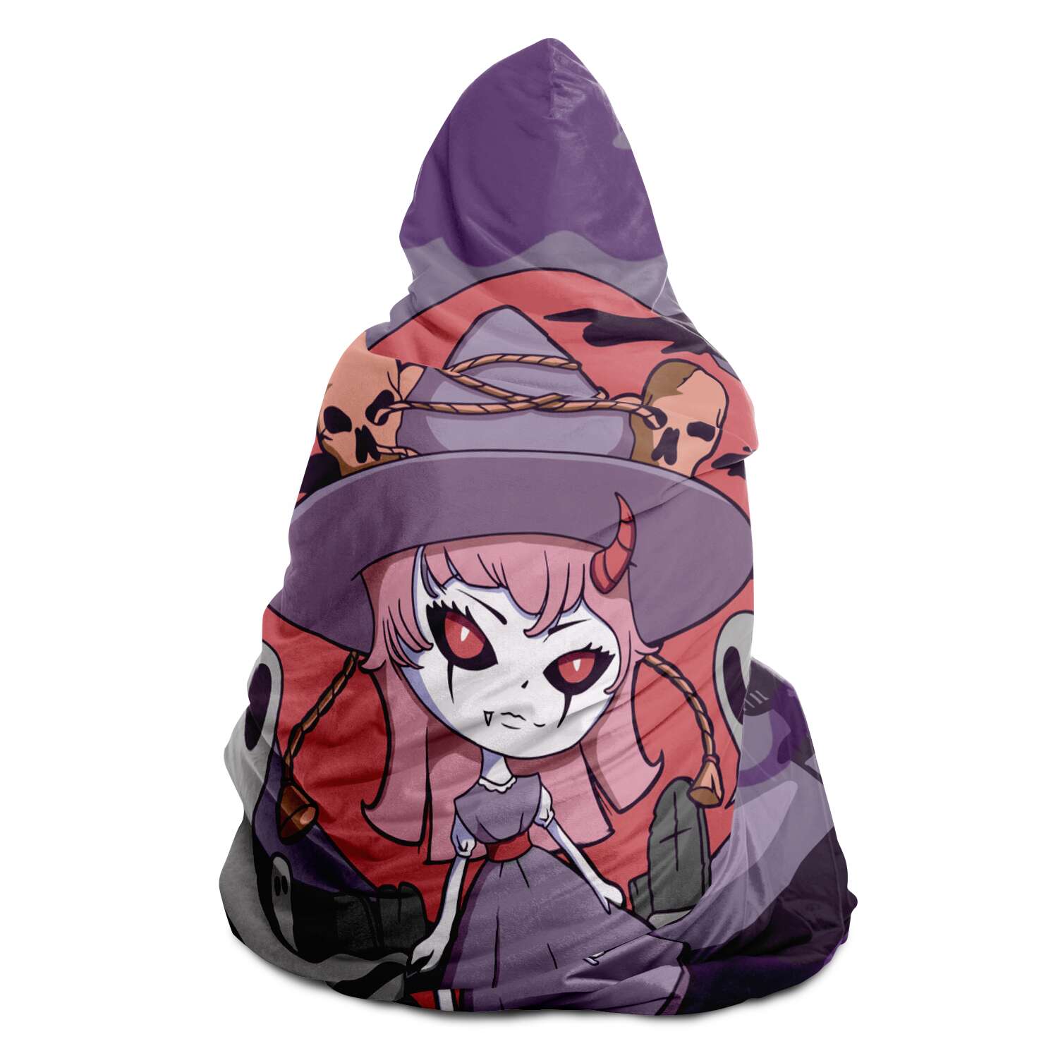Witchy Doll Hooded Blanket