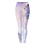 Pastel Goth Magical Cat Leggings