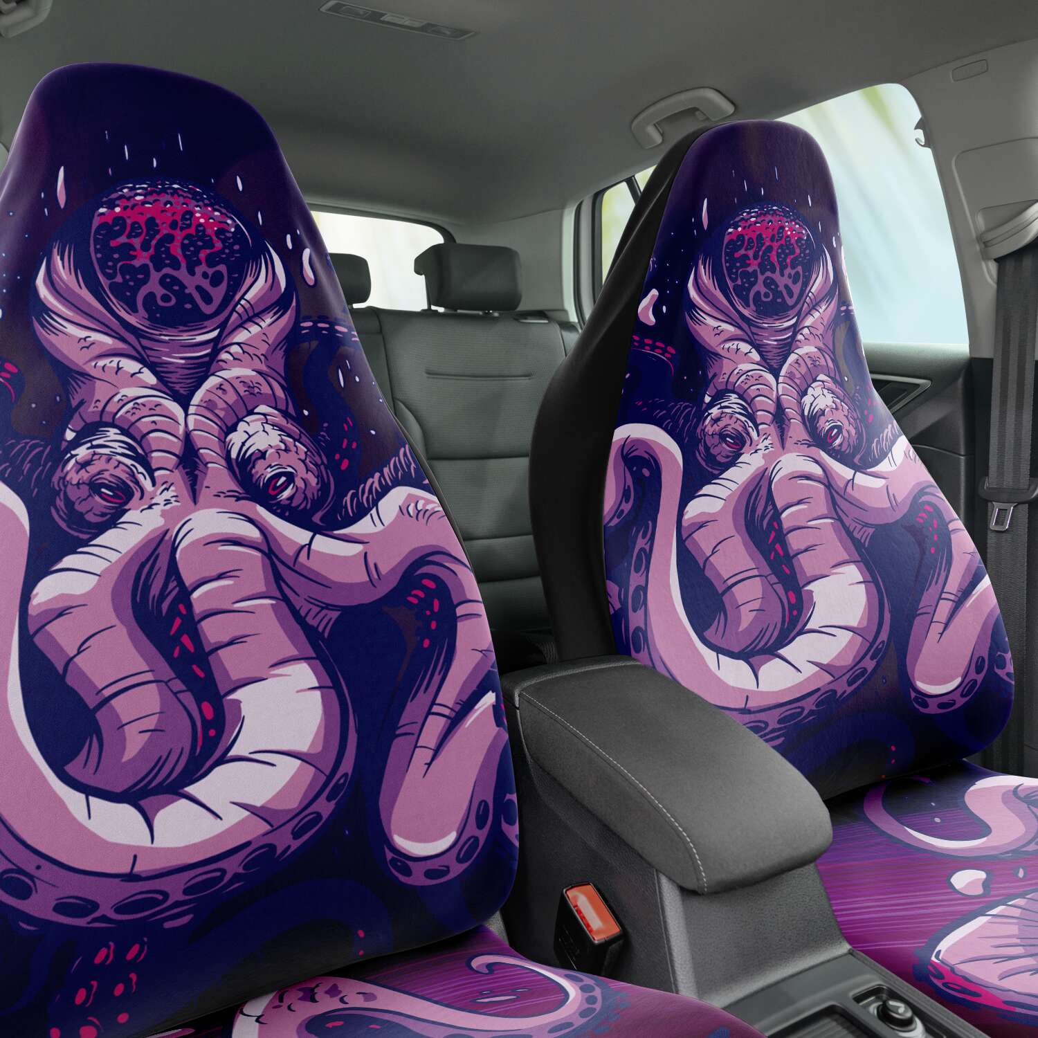 Psychic Kraken Car Seat Cover Set
